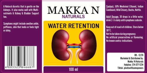 Makka N Water Retention 100ml - Image 2