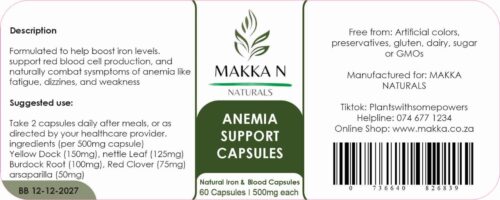 Anemia Support Capsules - Image 2
